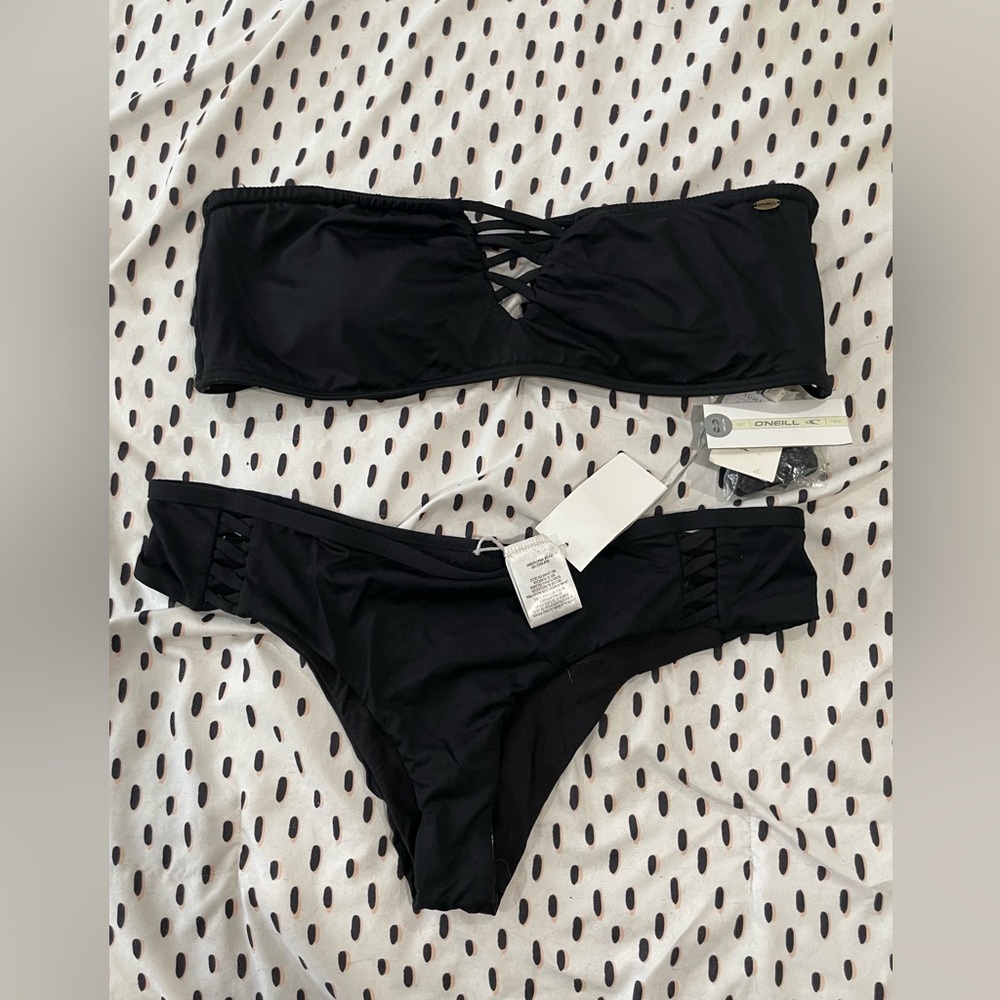 O’Neill black bikini, size XL
